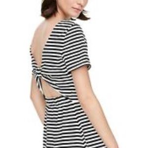 Kate Spade Twist Back Striped Dress Broome